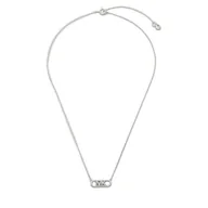 Naszyjniki - Naszyjnik Michael Kors MKC164200040 Srebrny - miniaturka - grafika 1