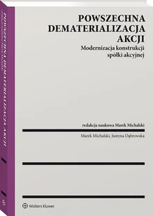 Wolters Kluwer Powszechna dematerializacja akcji - Prawo - miniaturka - grafika 1