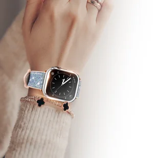 Dux Ducis Samo etui do Watch 7 45mm elastyczny pokrowiec na zegarek srebrny - Akcesoria do smartwatchy - miniaturka - grafika 7