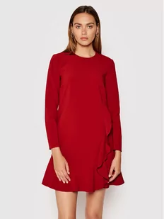 RED Valentino Sukienka koktajlowa WR3VAAL4 Czerwony Regular Fit - Sukienki - miniaturka - grafika 1