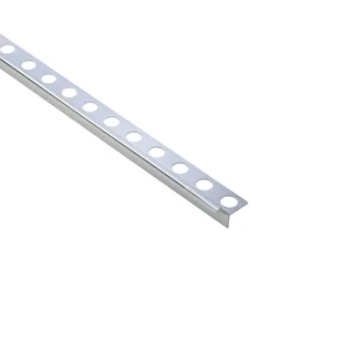 Profil do glazury aluminium zewnętrzny 10 mm / 2.5 m Srebrny Cezar 5904584821653 - Narzędzia glazurnicze - miniaturka - grafika 1