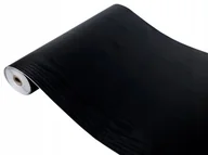 Tapety - Okleina Samoprzylepna Meblowa Drewno Czarne Matowe Na Drzwi Szafę 90x210 - miniaturka - grafika 1