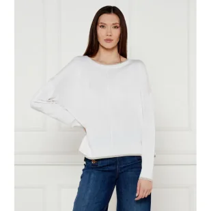 Liu Jo Sweter Lurex Relaxed fit - Swetry damskie - miniaturka - grafika 1