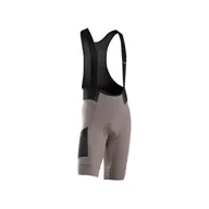 Spodenki rowerowe - Spodenki rowerowe gravel NORTHWAVE Fast Rock bibshort UPF50 beżowy - miniaturka - grafika 1