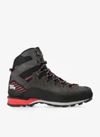 Buty trekkingowe męskie - Buty do raków półautomatycznych Hanwag Makra Pro GTX - asphalt/red - miniaturka - grafika 1