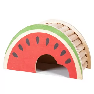 OIIBO WOODEN HOUSE ERS70 - DOMEK DLA GRYZONI - Akcesoria dla gryzoni - miniaturka - grafika 1