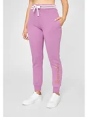 Spodnie sportowe damskie - Bench Spodnie dresowe "Sinead" w kolorze jasnoróżowym - miniaturka - grafika 1