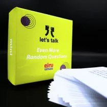 Karty konwersacyjne mini. Even More Random Questions - Książki do nauki języka angielskiego - miniaturka - grafika 1
