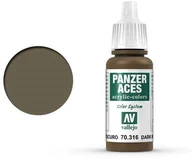 Akcesoria i części modelarskie - Vallejo Panzer Aces Dark Mud 70.316 - miniaturka - grafika 1