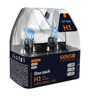 Żarówki samochodowe - SENSO H1 12V +150% - miniaturka - grafika 1