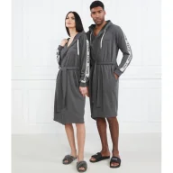 Szlafroki męskie - BOSS BLACK Szlafrok BOSS-SEN Charcoa Relaxed fit - miniaturka - grafika 1