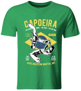 Koszulka Capoeira, Sztuki Walki, męska, roz. M - Koszulki męskie - miniaturka - grafika 1