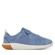 Buty dla dziewczynek - Sneakersy Keen Knx Lace 1030116 Niebieski - miniaturka - grafika 1
