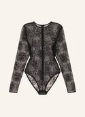 Body - Dolce & Gabbana Body Z Koronką schwarz - miniaturka - grafika 1