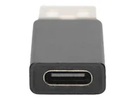 Wtyczki i adaptery - ASSMANN USB Type-C adapter type A to C M/F 3A 5GB 3.0 Version bl - miniaturka - grafika 1
