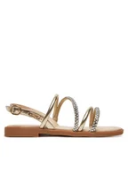 Buty dla dziewczynek - Liu Jo Sandały 4A5323 EX304 Beżowy - miniaturka - grafika 1