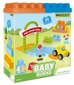 Klocki - Wader Baby Blocks - 30 sztuk - miniaturka - grafika 1
