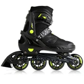 Rolki - Blackwheels, Rolki regulowane, Sonic 40-43, zielono-czarne - miniaturka - grafika 1