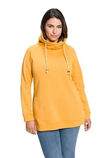Ulla Popken Bluza damska, miodowożółty, 66-68 - Bluzy damskie - miniaturka - grafika 1