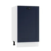 Szafki kuchenne - Szafka kuchenna stojąca 45 ADELE D45 P/L granatowa mat - miniaturka - grafika 1