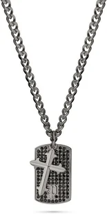 Biżuteria POLICE PEAGN2120402. Naszyjnik, Kolor szary. Mężczyzna. - Naszyjniki - miniaturka - grafika 1