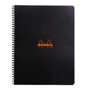 Notatnik Rhodia A4+, kratka, czarny - Notesy i bloczki - miniaturka - grafika 1