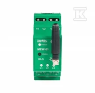 Liczniki energii elektrycznej - Monitor energii elektrycznej Wi-Fi 3-Fazowy+N Typ: MEW-01 - miniaturka - grafika 1