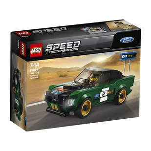 LEGO SPEED CHAMPIONS Ford Mustang Fastback 1968r p6 75884 - Klocki - miniaturka - grafika 1