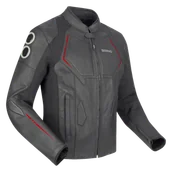 Odzież motocyklowa - Kurtka Motocyklowa Bering Radial Czarny/CzerwonyS - miniaturka - grafika 1