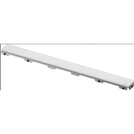 Odpływy liniowe - TECE 600993 TECEdrainline - Ruszt prosty ze szkła, szkło białe satynowe 900 mm - miniaturka - grafika 1