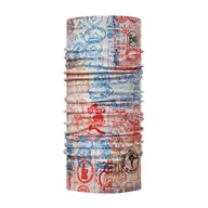 Czapki i chusty sportowe męskie - Chusta wielofunkcyjna Buff Coolnet UV camino credencial multi - ONE SIZE - miniaturka - grafika 1