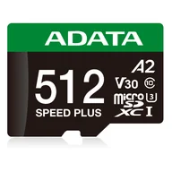 Karty pamięci - ADATA Speed Plus 512 GB MicroSDXC Klasa 10 UD512GUI3V30A2SP-RA1 - miniaturka - grafika 1