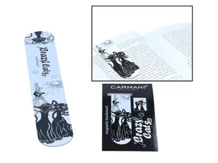 Zakładka magnetyczna - Koci świat, Koty w Paryżu (CARMANI) - Zakładki do książek - miniaturka - grafika 1