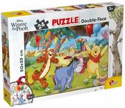 Puzzle - Puzzle dwustronne Plus 24 Kubuś Puchatek Nowa - miniaturka - grafika 1