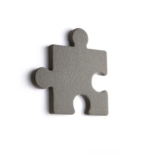 Panel akustyczny POLY, puzzel, 700x700x50 mm, ścienny, brązowy - Płyty i maty izolacyjne - miniaturka - grafika 1