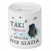 Skarbonki - Dla Palacza Skarbonka na Urodziny na Prezent z Nadrukiem ze Zdjęciem + Opakowanie na prezent (wzór 04) - miniaturka - grafika 1