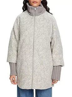 ESPRIT Kurtka damska, 044/jasnoszary 5, XS - Kurtki damskie - miniaturka - grafika 1