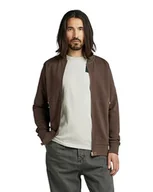 Kurtki męskie - G-STAR RAW Męska kurtka bomberka, brązowa (Chocolat B782-285), L - miniaturka - grafika 1
