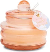 Świece - Świeca sojowa szklana Beam Pink Violet Vanilla 85g - miniaturka - grafika 1