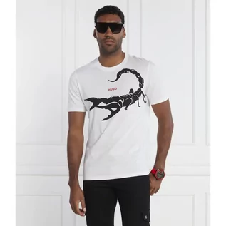 Koszulki męskie - HUGO T-shirt Darpione | Regular Fit - grafika 1