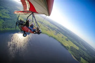 Lot motolotnią nad Gorzowem Wielkopolskim dla dwojga - Czasopisma - miniaturka - grafika 1