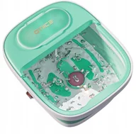 Masażery - QTIICE Masażer Wodny Do Stóp Z Ogrzewaniem Składany 3 Różne Nakładki - miniaturka - grafika 1