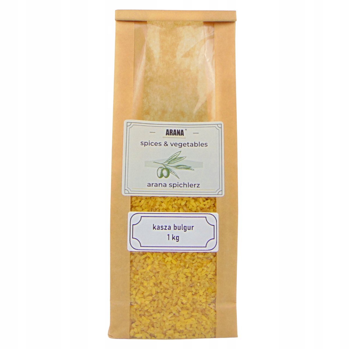 KASZA BULGUR 1 kg naturalna wysoka jakość