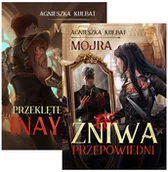 Fantasy - Pakiet Mojra. Tomy 1-2 Przeklęte dzieci Inayari, Żniwa przepowiedni - Agnieszka Kulbat - książka - miniaturka - grafika 1