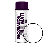 Farby wewnętrzne - Spray 400ml bezbarwny mat satyna Decoration Matt Deco Color 190001 - miniaturka - grafika 1