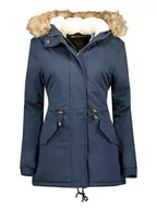 Kurtki damskie - ANAPURNA Parka "Ampuriana" w kolorze granatowym - miniaturka - grafika 1