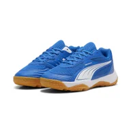 Buty dla dziewczynek - Młodzieżowe buty do sportów halowych Solarflash III PUMA Team Royal White Blue - miniaturka - grafika 1