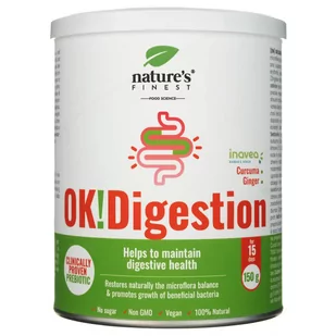 Nature's Finest OK! Digestion - 150 g - Witaminy i minerały - miniaturka - grafika 1