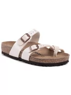 Klapki i japonki damskie - Birkenstock Japonki Mayari 0071661 Beżowy - miniaturka - grafika 1