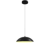 Lampy sufitowe - Wofi 6001-104 - LED Żyrandol ściemnialny na lince ROSCOFF LED/19W/230V czarne/złoty - miniaturka - grafika 1